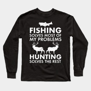 Fishing Hunting Shirt Hunter Long Sleeve T-Shirt